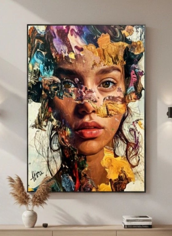 ArteDiAlina.com painting: We are such stuff as colors are made of